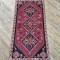 Persian Qashqai Rug 154cm x 78cm – Red & Blue Tribal Wool Runner