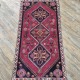 Persian Qashqai Rug 154cm x 78cm – Red & Blue Tribal Wool Runner