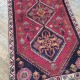 Persian Qashqai Rug 154cm x 78cm – Red & Blue Tribal Wool Runner