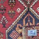 Persian Qashqai Rug 154cm x 78cm – Red & Blue Tribal Wool Runner