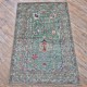 Ariana Sultani Rug 151cm x 100cm – Ghazni Natural Wool Rug in Green Tones