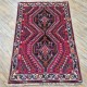 Persian Shiraz Rug 150cm x 103cm – Vegetable Dyed Hand-Spun Wool Tribal Rug