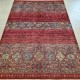 Shawal Ariana Rug 244cm x 176cm – Vegetable Dyed Hand-Spun Wool Red Tones