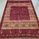 Fine Ariana Gabbeh Design Rug 234cm x 173cm – Ghazni Wool Red Terracotta