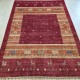Super Fine Ariana Gabbeh Design Rug 240cm x 177cm – Ghazni Wool Red Terracotta