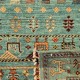 Gabbeh Rug 240cm x 175cm – Soft Blue Mixed Colours Luxury Wool Rug Authentic Afghan Gabbeh Rug 240cm x 175cm – Soft Blue Mixed Colours Luxury Wool Rug Authentic Afghan