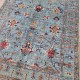 Sultani Rug 193cm x 151cm – Soft Blue Ghazni Wool Rug Authentic Afghan Sultani Rug 193cm x 151cm – Soft Blue Ghazni Wool Rug Authentic Afghan