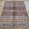 Hand-Knotted Ariana Shwal Rug 188cm x 151cm – Mixed Colours Ghazni Wool Rug