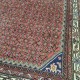 Persian Enjilas Rug 198cm x 146cm – Red & Cream Natural Wool Rug  Authentic Persian