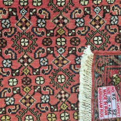 Persian Enjilas Rug 198cm x 146cm – Red & Cream Natural Wool Rug  Authentic Persian