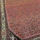 Hand-Knotted Persian Enjilas Rug 195cm x 153cm – Natural Wool Rug in Soft Red Tones