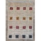 Persian Gabbeh Rug 90cm x 63cm – Thick Wool Pile Cream Rug Persian Gabbeh Rug 90cm x 63cm – Thick Wool Pile Cream Rug