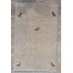 Rug 96cm x 63cm – Cream Natural Wool Pile Bedroom Rug Authentic Hand-Knotted Persian Gabbeh Rug 96cm x 63cm – Cream Natural Wool Pile Bedroom Rug Authentic Hand-Knotted Persian Gabbeh