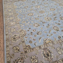 Jaipur Indian Rug 300cm x 245cm – Fine Wool & Silk Luxurious Carpet