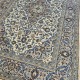 Fine Persian Kashan Rug 325cm x 202cm – Cream & Soft Blue Kurk Wool Fine Persian Kashan Rug 325cm x 202cm – Cream & Soft Blue Kurk Wool
