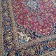 Persian Kashan Rug 303cm x 210cm – Red Blue Mix Colours Exquisite Handmade