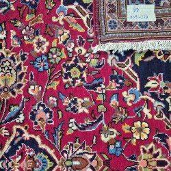 Persian Kashan Rug 303cm x 210cm – Red Blue Mix Colours Exquisite Handmade Persian Kashan Rug 303cm x 210cm – Red Blue Mix Colours Exquisite Handmade