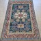 Rare Colour Kazak Rug 182cm x 121cm – Green Tones Handmade Wool Rug 
