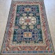 Rare Colour Kazak Rug 182cm x 121cm – Green Tones Handmade Wool Rug Rare Colour Kazak Rug 182cm x 121cm – Green Tones Handmade Wool Rug