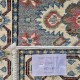 Hand-Knotted Kazak Runner 187cm x 63cm – Grey & Cream Tribal Wool Runner Authentic Kazak Hand-Knotted Kazak Runner 187cm x 63cm – Grey & Cream Tribal Wool Runner Authentic Kazak