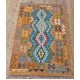 Authentic Afghan Kilim Rug 156cm x 99cm – Handwoven Flatweave Wool Rug