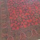 Afghan Khan Mohammadi Rug 197cm x 151cm – Rich Red Handmade Wool Rug Afghan Khan Mohammadi Rug 197cm x 151cm – Rich Red Handmade Wool Rug