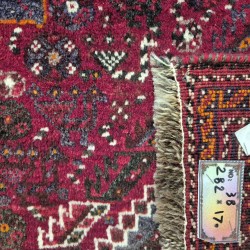 Persian Qashqai Rug 282cm x 170cm – Natural Wool Hand-Dyed Tribal Carpet Authentic Hand-Knotted Nomadic Rug Persian Qashqai Rug 282cm x 170cm – Natural Wool Hand-Dyed Tribal Carpet Authentic Hand-Knotted Nomadic Rug