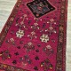 Hand-Knotted Persian Qashqai Runner 202cm x 84cm – Red Tones Wool Rug Authentic Qashqai Hand-Knotted Persian Qashqai Runner 202cm x 84cm – Red Tones Wool Rug Authentic Qashqai