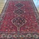 Vegetable Dyed Persian Shiraz Rug 291cm x 215cm – Natural Wool Red Mix Colours Vegetable Dyed Persian Shiraz Rug 291cm x 215cm – Natural Wool Red Mix Colours