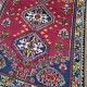 Persian Shiraz Rug 144cm x 93cm – Red Tribal Wool Rug
