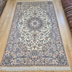 Super Fine Persian Tabriz Rug 220cm x 132cm – Wool & Silk 50 Raj Kurk Wool