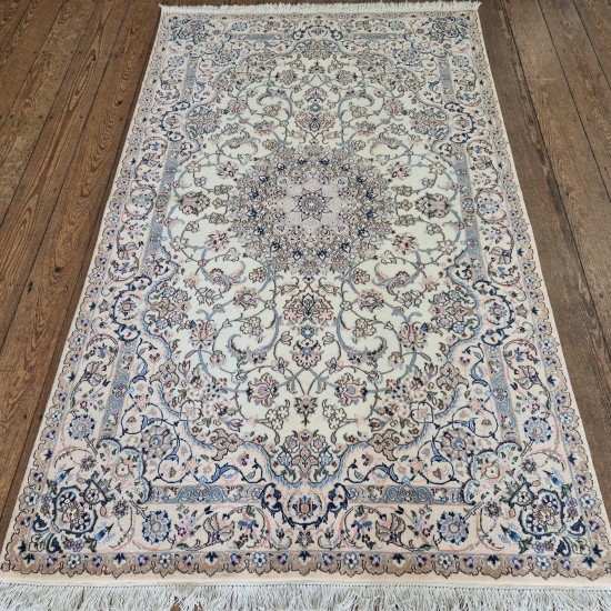 Super Fine Persian Tabriz Rug 220cm x 132cm – Wool & Silk 50 Raj Kurk Wool