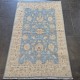 Hand-Knotted Farahan Ziegler Rug 183cm x 116cm – Soft Blue & Cream Wool Rug Hand-Knotted Farahan Ziegler Rug 183cm x 116cm – Soft Blue & Cream Wool Rug
