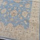 Hand-Knotted Farahan Ziegler Rug 183cm x 116cm – Soft Blue & Cream Wool Rug Hand-Knotted Farahan Ziegler Rug 183cm x 116cm – Soft Blue & Cream Wool Rug