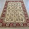 Farahan Ziegler Rug 238cm x 170cm – Cream & Terracotta Natural Wool Rug