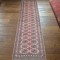 Hand-Knotted Bokhara Runner 294cm x 77cm – Soft Pink Wool Runner  Authentic Bokhara