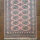 Hand-Knotted Bokhara Runner 294cm x 77cm – Soft Pink Wool Runner Authentic Bokhara Hand-Knotted Bokhara Runner 294cm x 77cm – Soft Pink Wool Runner Authentic Bokhara