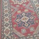 Hand-Knotted Kazak Runner 292cm x 83cm – Soft Red & Cream Tribal Wool Runner Authentic Kazak Hand-Knotted Kazak Runner 292cm x 83cm – Soft Red & Cream Tribal Wool Runner Authentic Kazak