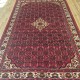 Hand-Knotted Persian Hossainabad Rug 305cm x 208cm – Red & Cream Wool Rug  Authentic Persian