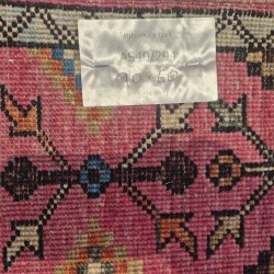 Afghan Ersari Rug 90cm x 69cm – Super Fine Ghazni Wool Pink Mix  Authentic Afghan Tribal Rug