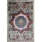 Ariana Mamluk Rug 90cm x 61cm – Ghazni Wool Grey & Silver Rug