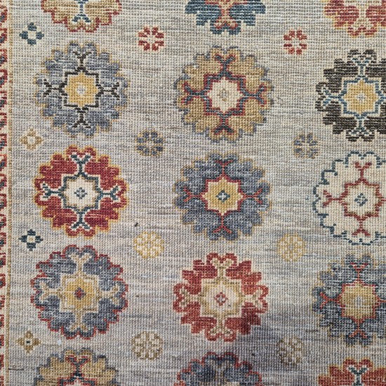 Ersari Rug 90cm x 60cm – Grey Mixed Colours High Knot Density Ersari Rug 90cm x 60cm – Grey Mixed Colours High Knot Density